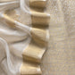 Off White Brocade Kurta With Organza Dupatta