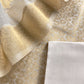Off White Brocade Kurta With Organza Dupatta