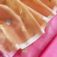 Taffy Pink Handloom Banarasi Silk Kurta And Kora Silk Dupatta With Kadwa Meenakari Weaving