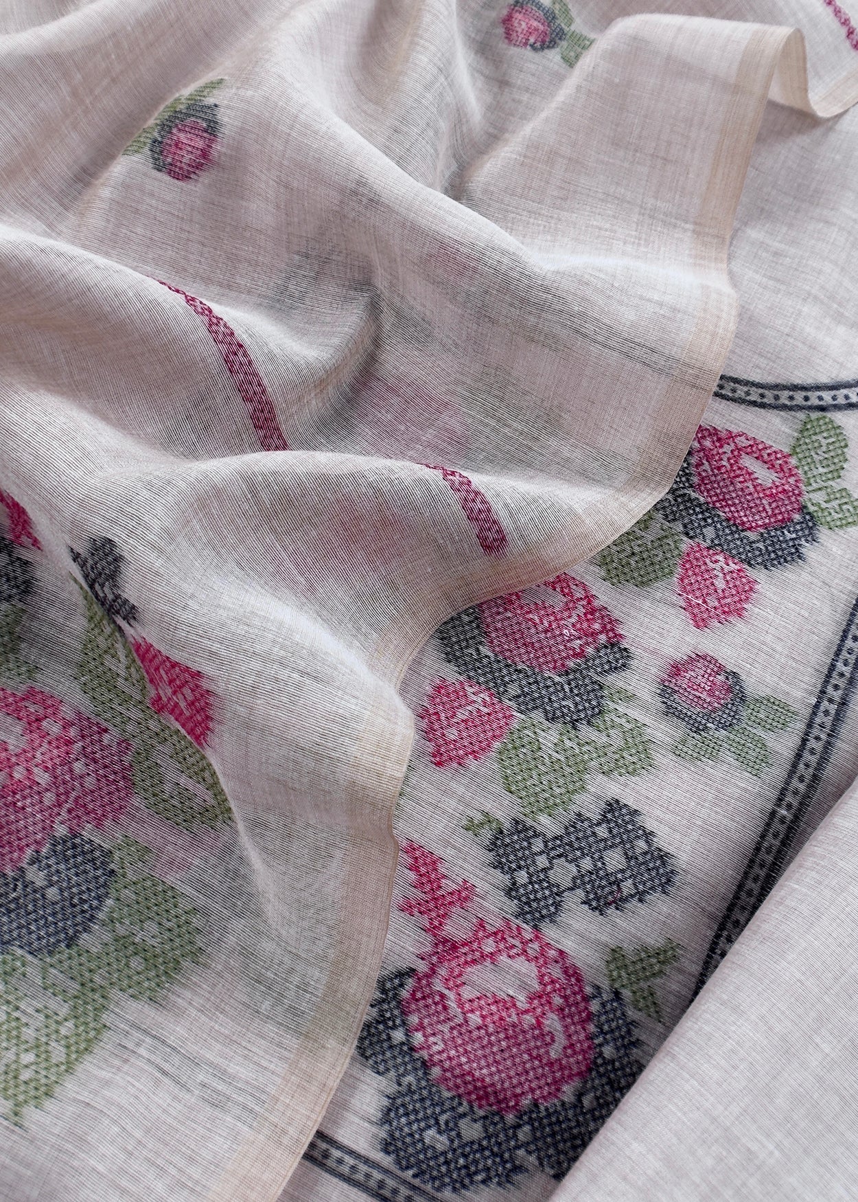 summer wear jamdani suit at the best price

