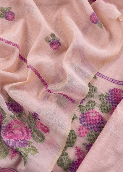 summer wear jamdani suit at the best price

