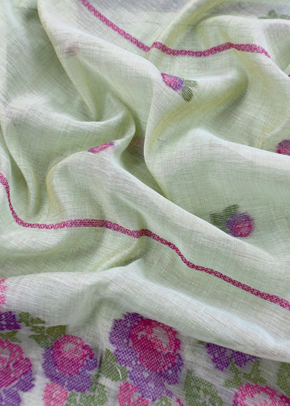 Comfort wear jamdani suit at the best price


