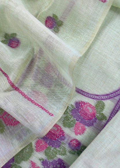 summer wear jamdani suit at the best price

