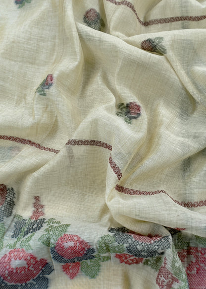 Comfort wear jamdani suit at the best price

