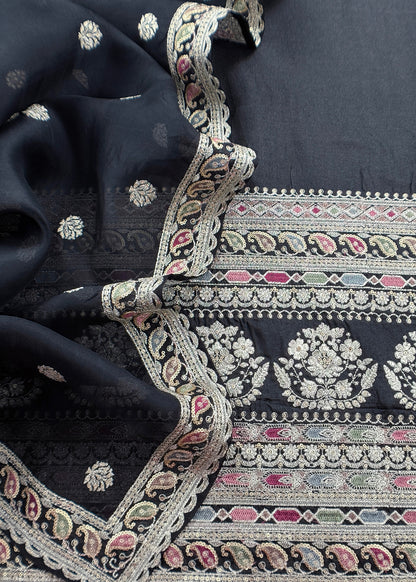Kora silk suit for the trousseau collection

