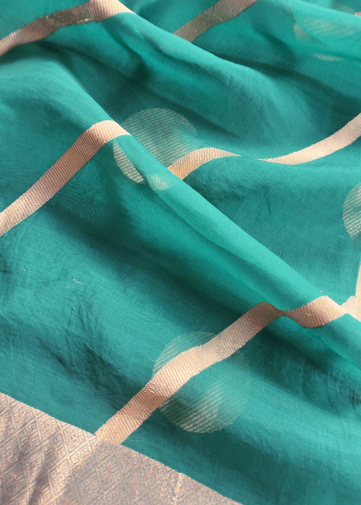 silk suit with kora silk dupatta

