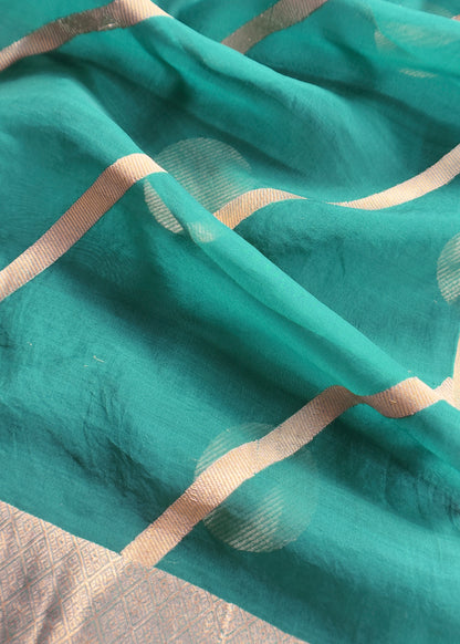 silk suit with kora silk dupatta

