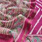 Pink Banarasi Suit With Patola Dupatta