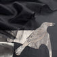 Black Handloom Silk Suit With Organza Dupatta In Kadwa Motif