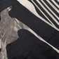 Black Handloom Silk Suit With Organza Dupatta In Kadwa Motif