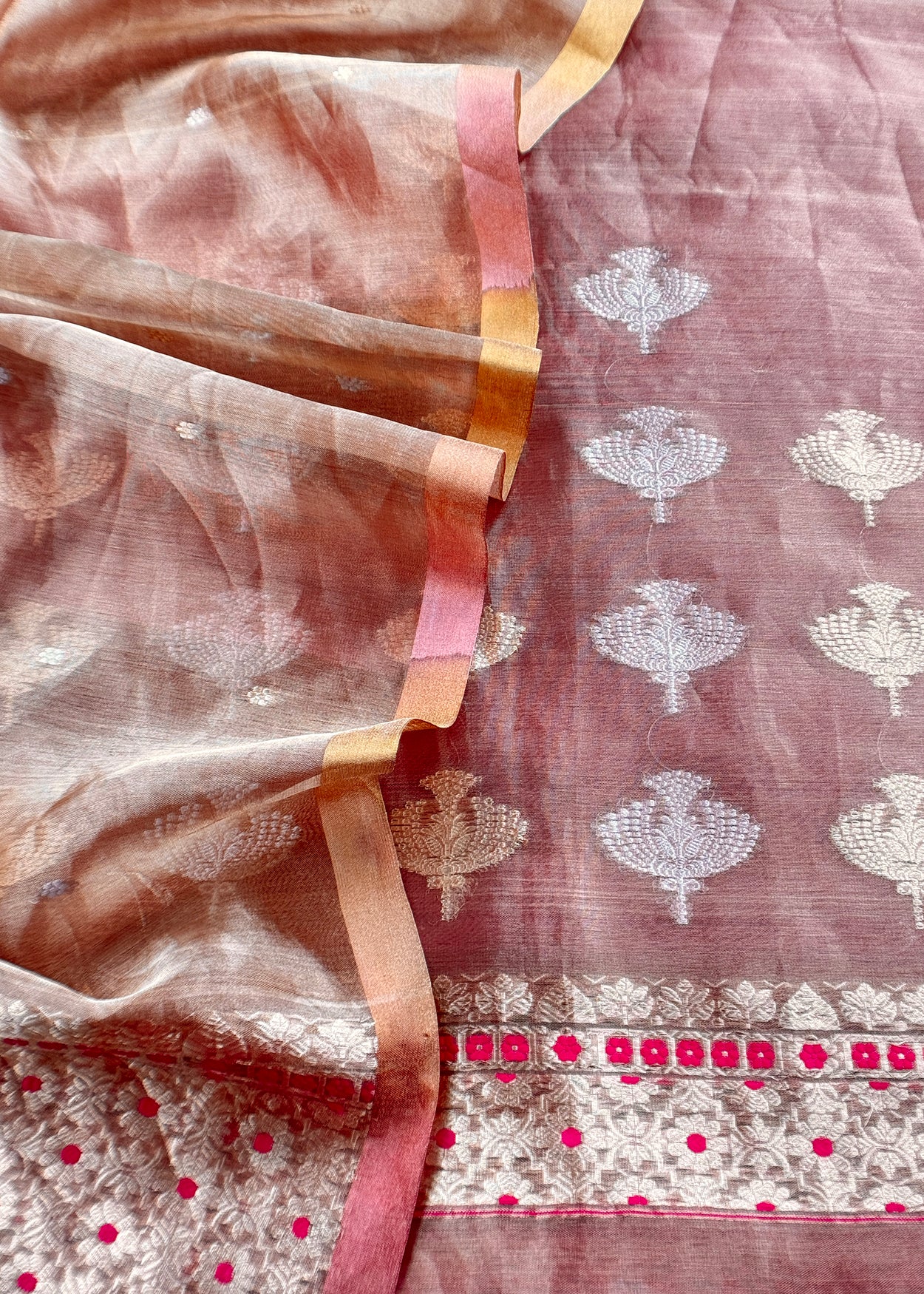 Shop indian wear tissue silk suit for bridal trousseau

