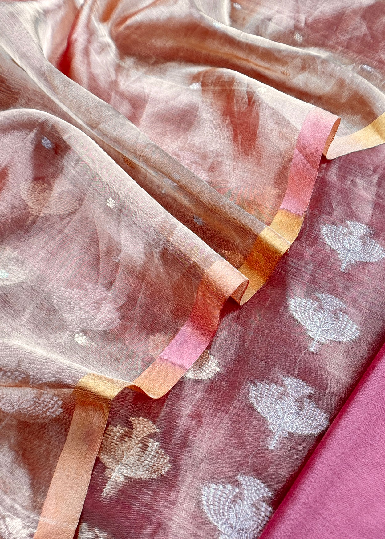 Festive wear Tissue Silk Suit

