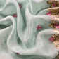 Luxury Handloom kora silk suit with dupatta

