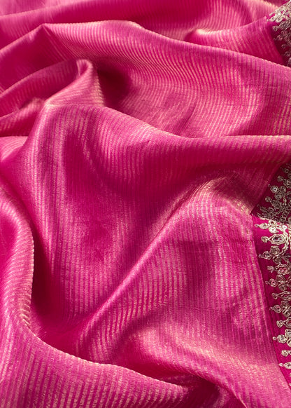 Wedding Wear Banarasi Suit In Silk

