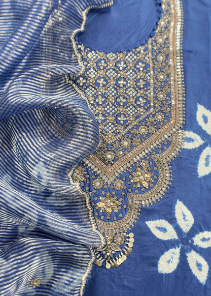 Festive celebration silk suit at the best price

