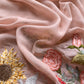 Blush Pure Mul cotton Sunflower Suit with Resham Embroidery and Appliqué Work