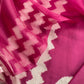 Wine Handloom Silk Suit With Kora Silk Dupatta In Kadwa Weaving