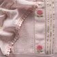 Blush Pink Pure Mul Suit With Gold Pitta Work And Resham Embroidery