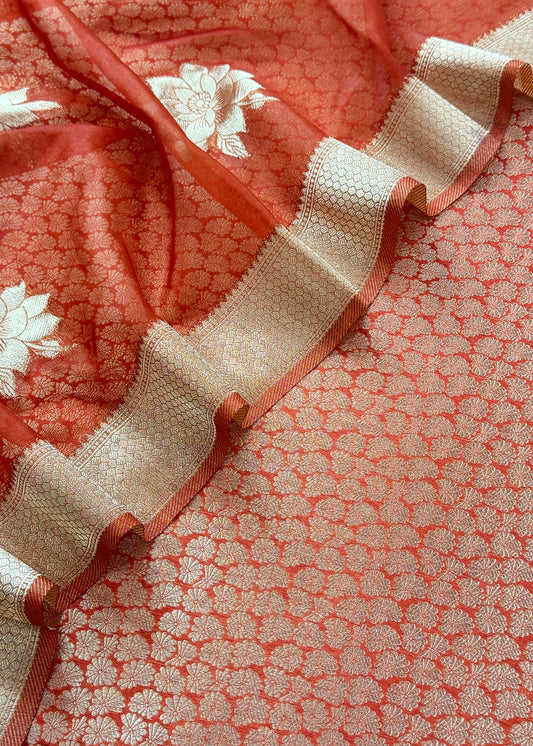 party wear brocade silk suit at the best price