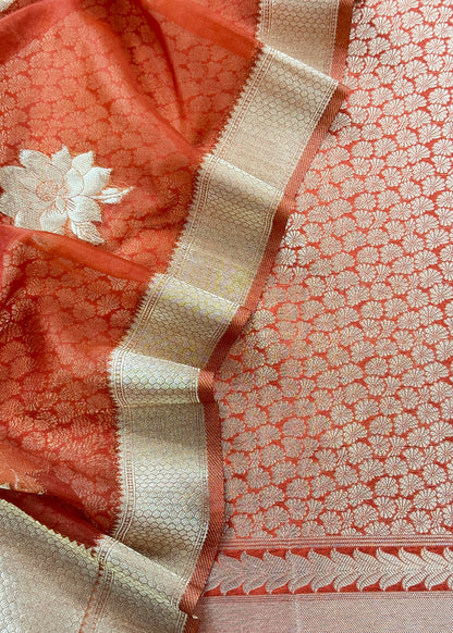 party wear brocade silk suit at the best price

