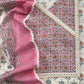 Pink Pure Cotton Jaipuri Hand-block Print Unstitched Suit