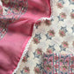 Pink Pure Cotton Jaipuri Hand-block Print Unstitched Suit