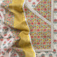 Yellow Pure Cotton Jaipuri Hand-block Print Unstitched Suit