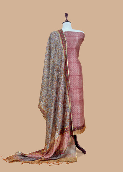 Office wear chanderi suit at the best price

