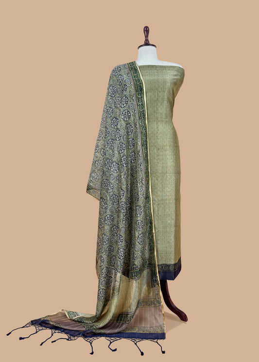 Office wear chanderi suit at the best price

