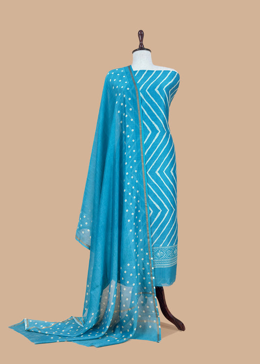 Summer wear maheshwari suit with dupatta

