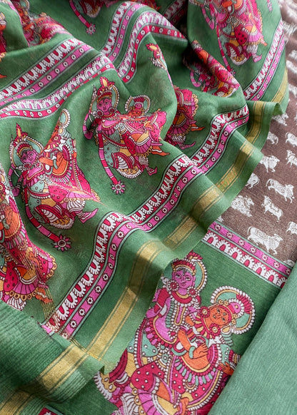 Maheshwari silk suit gifting for women

