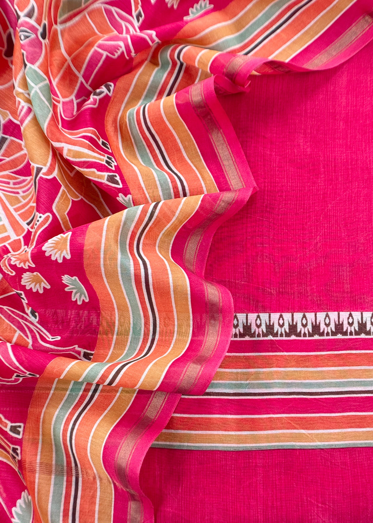 Pure maheshwari suit for women

