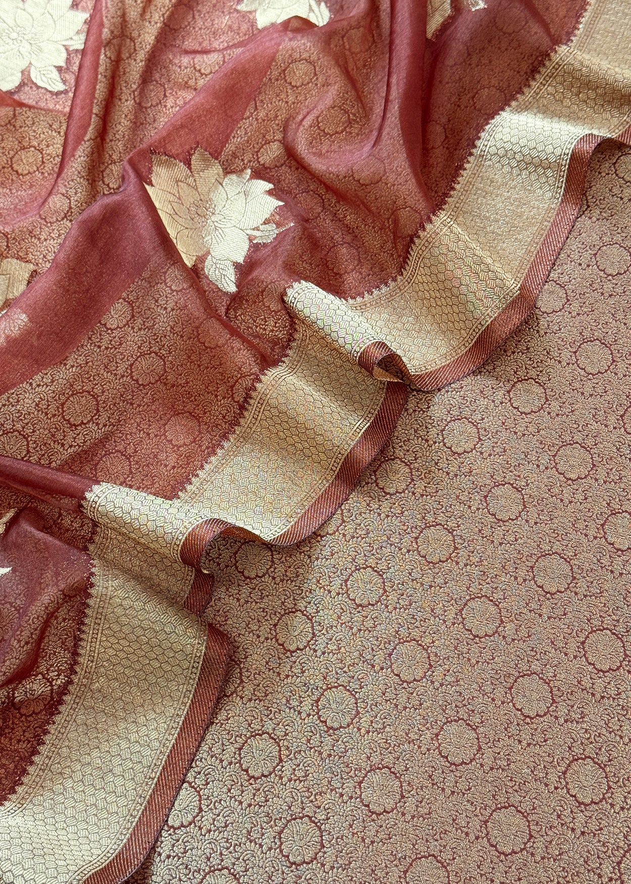party wear brocade silk suit at the best price