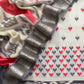 White And Red  Handloom Ikkat Chanderi Suit Fabric With Maheshwari Border