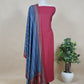 Maroon Pashmina Suit With Digital Print Dupatta