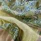 Chanderi unstitched suit with dupatta


