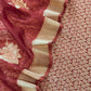 party wear brocade silk suit at the best price


