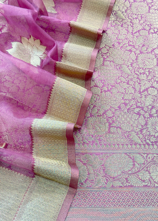 party wear brocade silk suit at the best price

