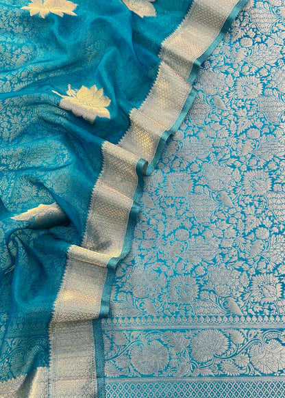 party wear brocade silk suit at the best price

