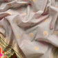 Off White Handloom Banarasi Suit With Paithani Weaving