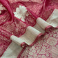 Indian Traditional Wear Brocade Organza Fabric

