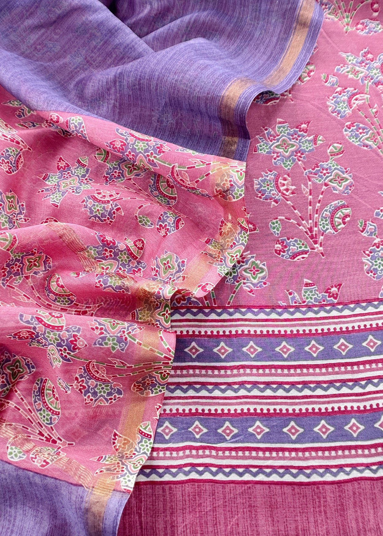 Pure maheshwari suit for women


