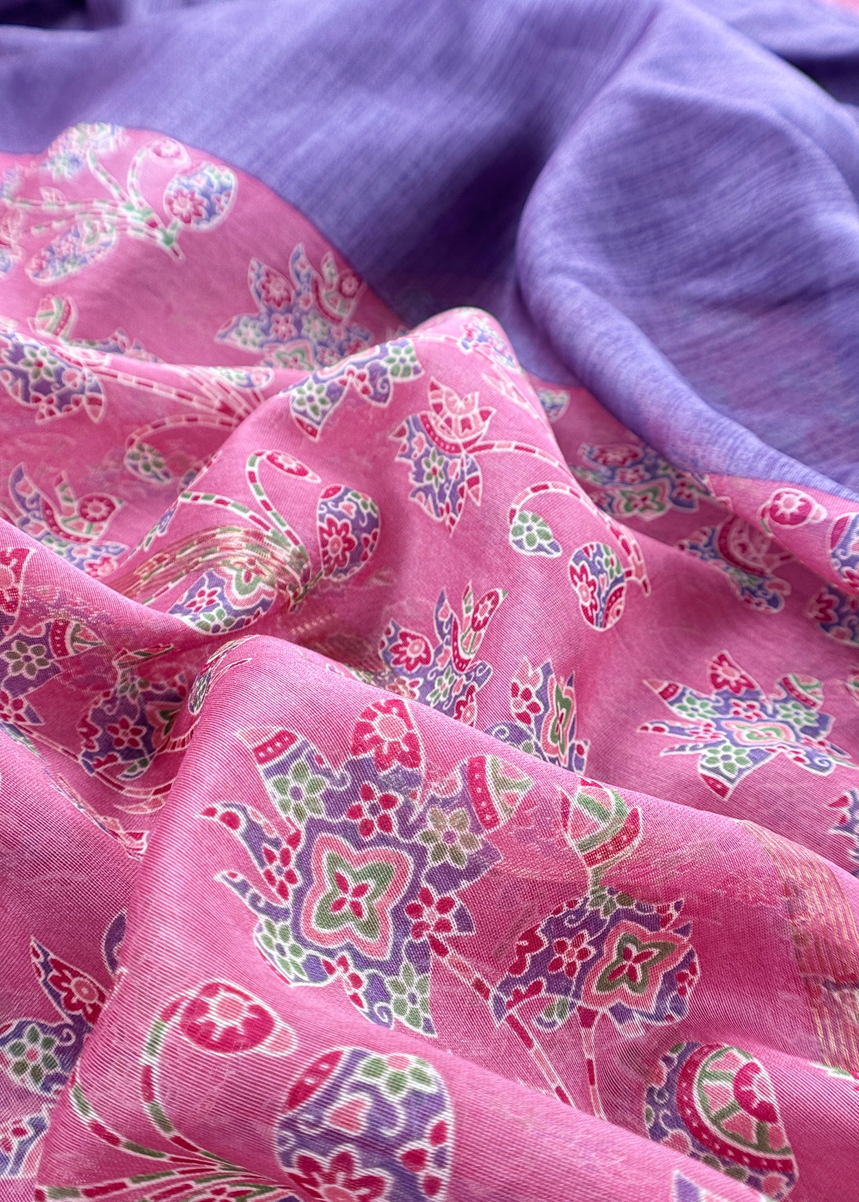 Summer wear maheshwari suit with dupatta


