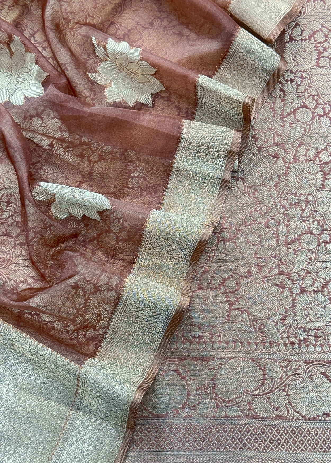 party wear brocade silk suit at the best price

