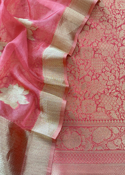 party wear brocade silk suit at the best price

