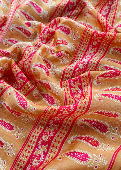 Summer wear maheshwari suit with dupatta

