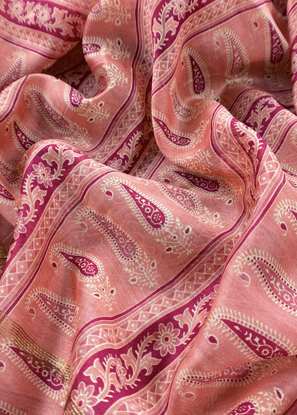 Summer wear maheshwari suit with dupatta

