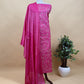Sahiba 2025 Rani Pink Handloom Desi Tussar Kurta With Pitta Work And Bandhani Dupatta