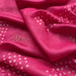 Sahiba 2025 Rani Pink Handloom Desi Tussar Kurta With Pitta Work And Bandhani Dupatta