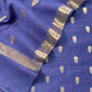 Handloom Munga Silk Suit With Zari Weaving